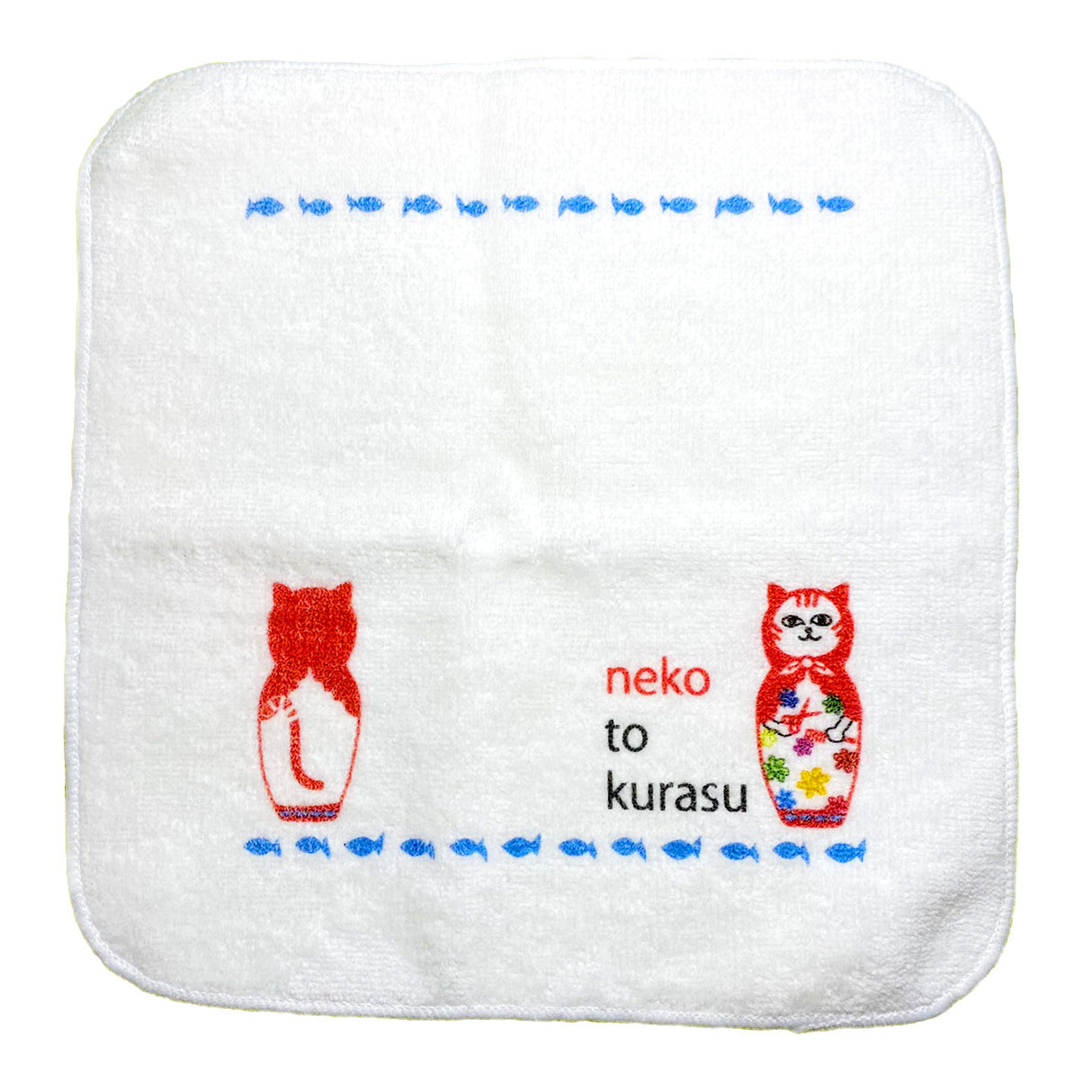 マトリョーシカ猫 チャリティータオル